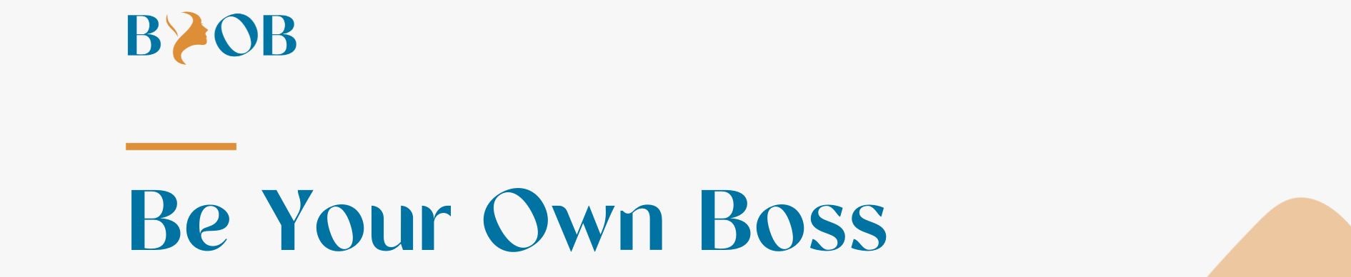 Be your own boss