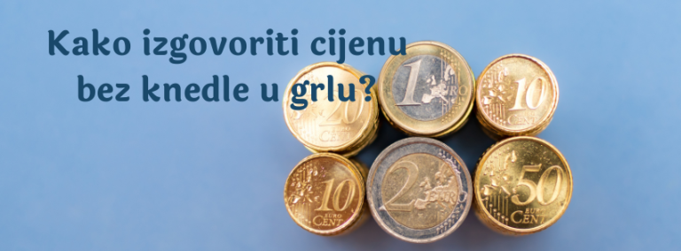 Ilustracija Kako izgovoriti cijenu bez knedle u grlu